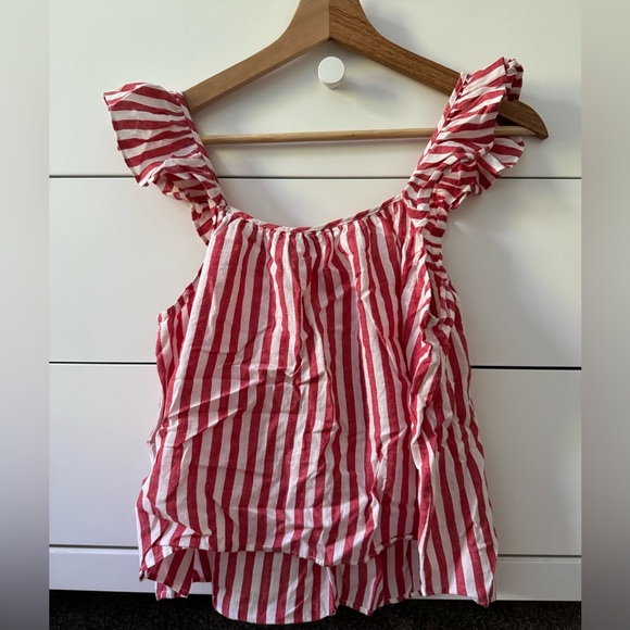 Zara top with embroidery details in front - Picture 2 of 4